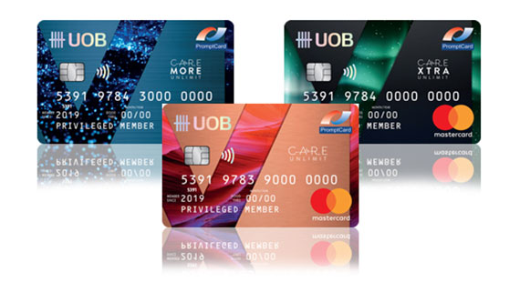 UOB Mastercard Debit VCare Unlimit / VCare More Unlimit / VCare Extra Unlimit