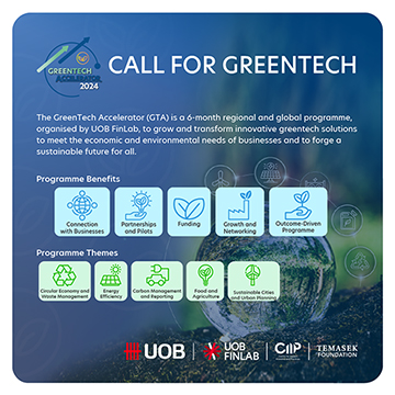 Greentech Accelerator Programme 2024