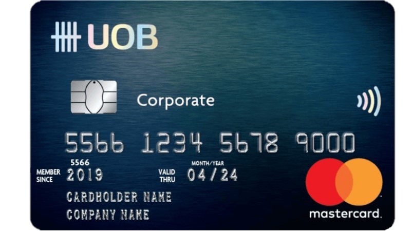 บัตรเครดิต Mastercard สำหรับลูกค้าธุรกิจจากธนาคารยูโอบี
