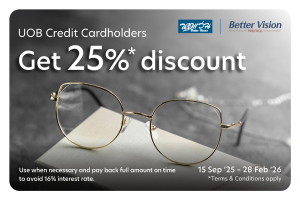 Get 25% discount and special deal at Better Vision