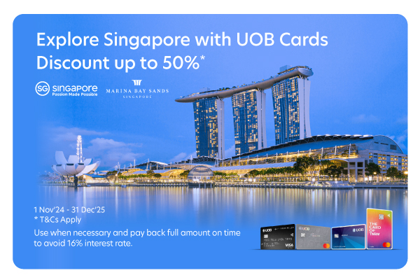 Explore Singapore with UOB Cards
