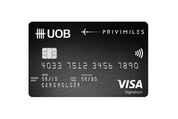 UOB Privi Miles Credit Card