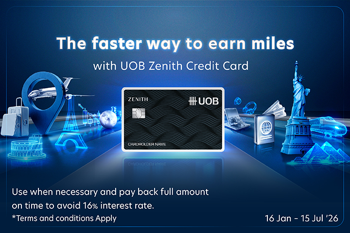 UOB Zenith Overseas Campaign​