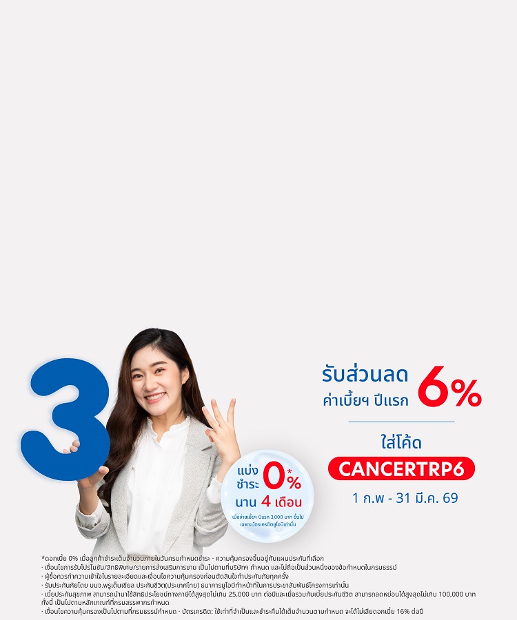 PRU UOB Cancer Triple Plus 6% Discount