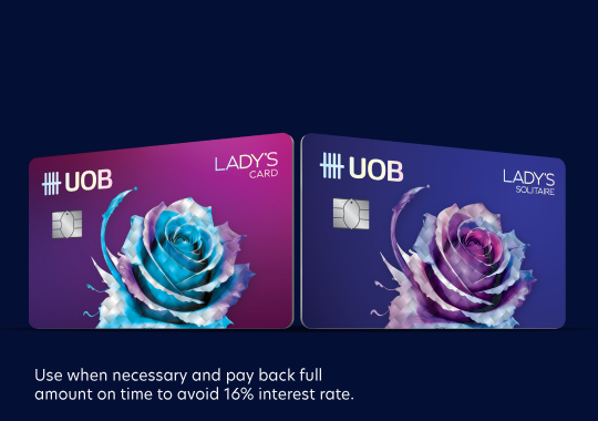 Apply for UOB Lady’s Credit Card