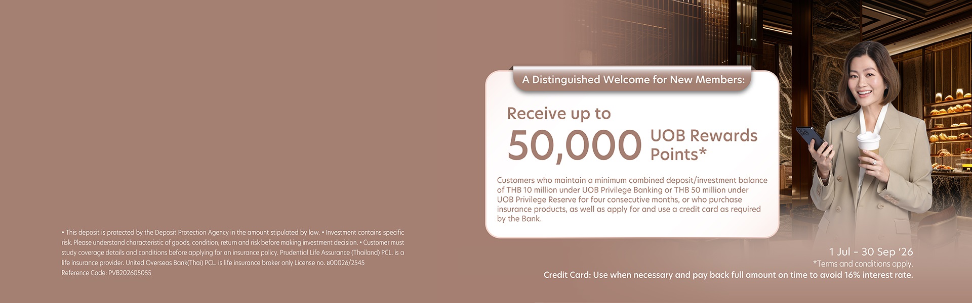 A Distinguished Welcome with Up to 50,000 Points