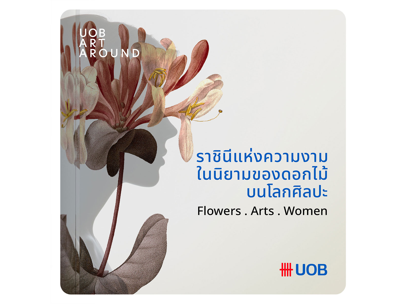 ราชินีแห่งความงามในนิยามของดอกไม้บนโลกศิลปะ Flowers . Arts . Women