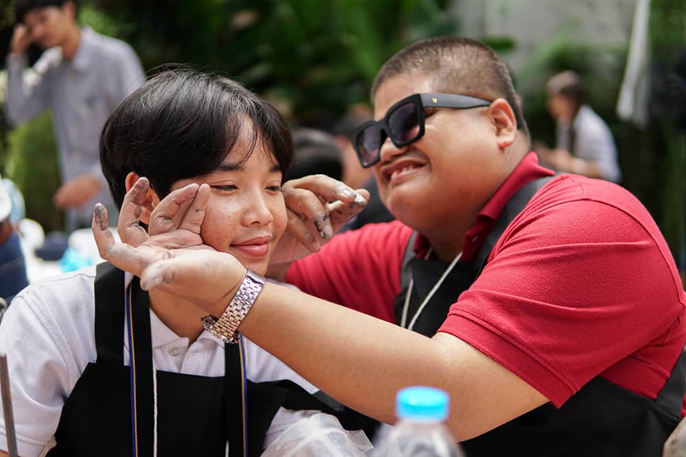 ภาพกิจกรรมศิลปะการปั้นดิน