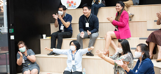ภาพบรรยากาศกิจกรรม UOB Volunteer Workshop