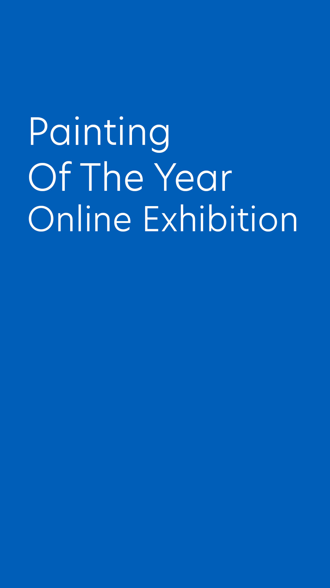 Painting Of The Year Exhibition