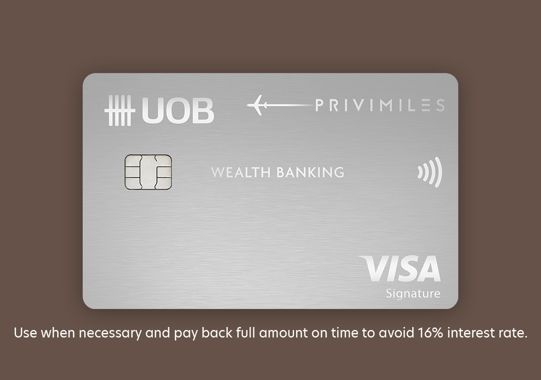 UOB PRIVI Miles Wealth Banking Credit Card