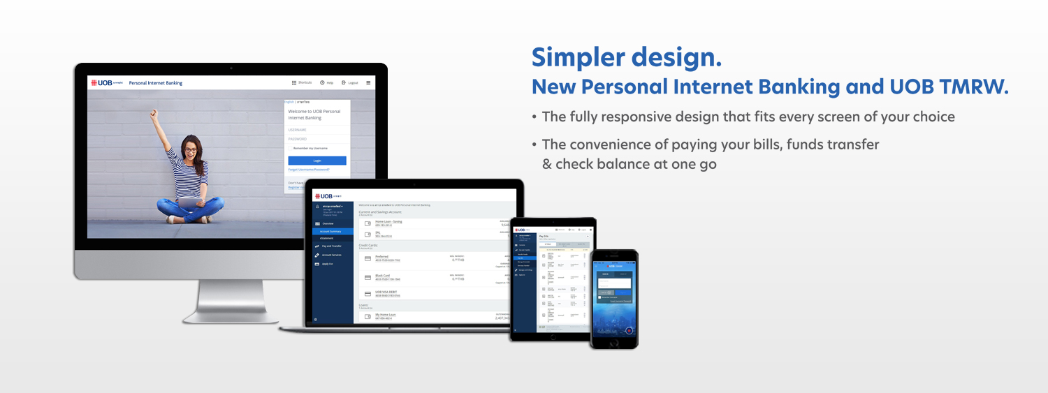 Uob personal banking login