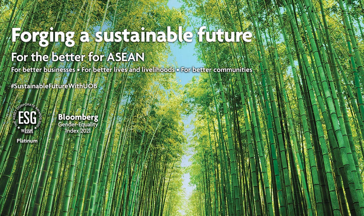 #SustainableFuturewithUOB