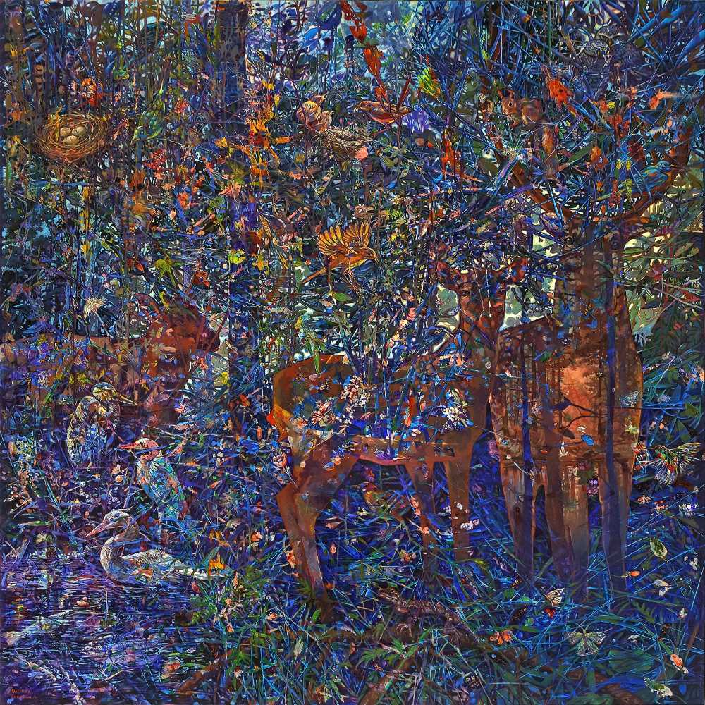 Artwork that portrays the abundance of happiness in nature wins the