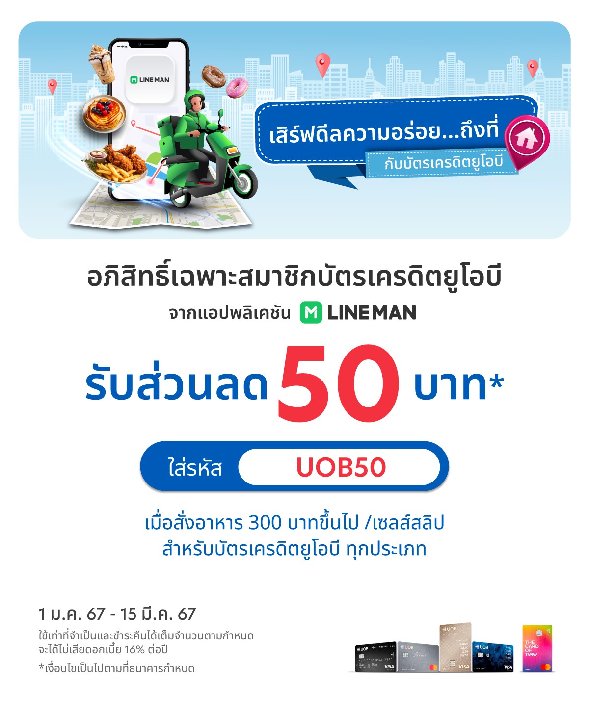 เมื่อสั่งอาหารผ่าน LINEMAN