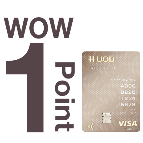 โปรโมชั่น สิทธิประโยชน์สำหรับผู้ถือบัตรเครดิตยูโอบีพรีเฟอร์ โปรโมชั่น สิทธิประโยชน์สำหรับผู้ถือบัตรเครดิตยูโอบีพรีเฟอร์