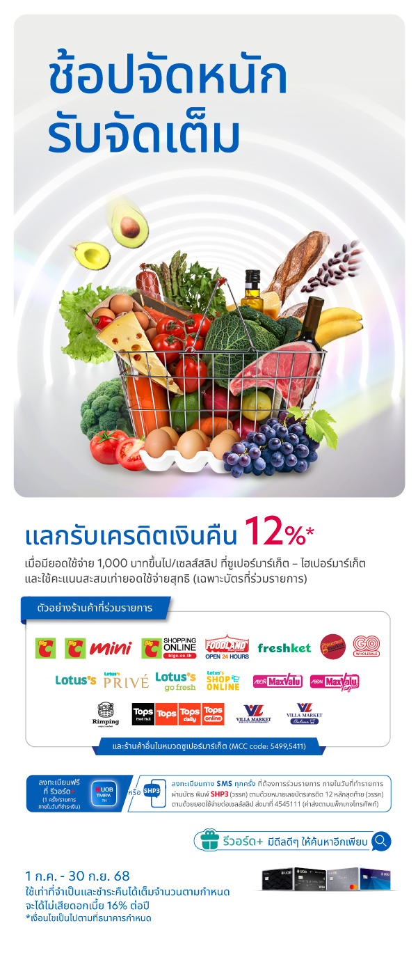 ช้อปจัดหนัก รับจัดเต็ม